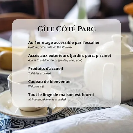 Domaine La Belle Histoire - Cote Parc 게스트하우스